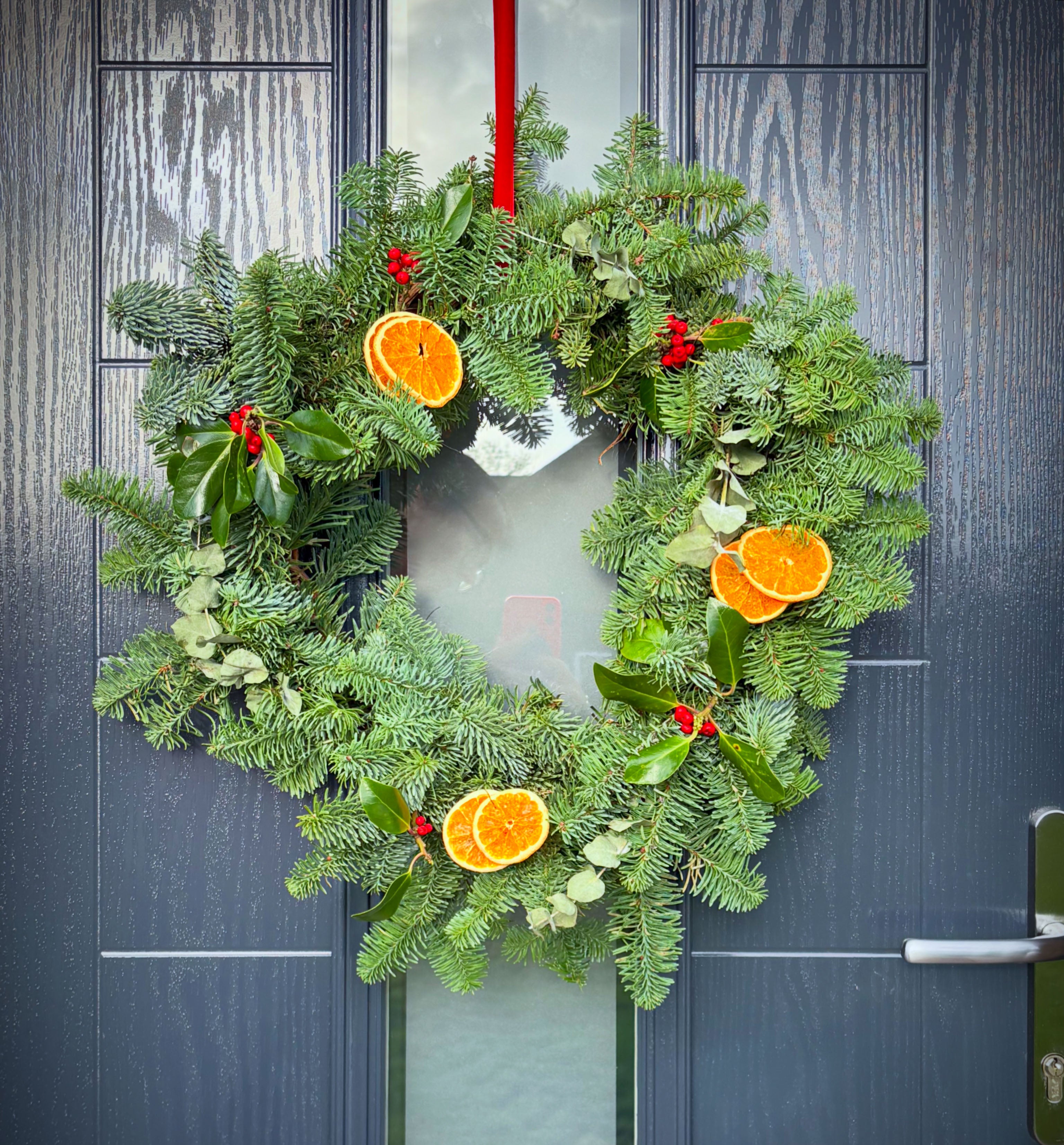  Nordic Spruce Wreath クリスマス 35cm NWW-W_Norway-Spruce-